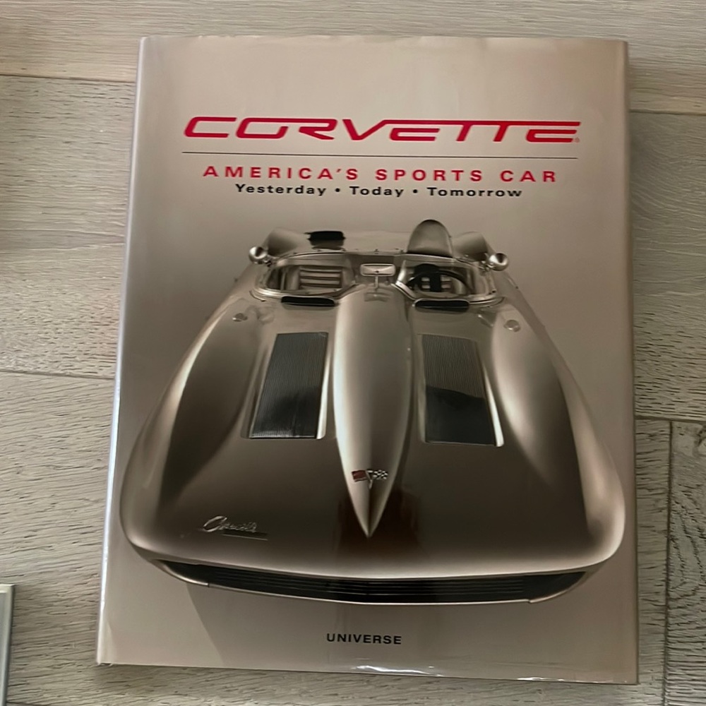 Corvette coffee table book